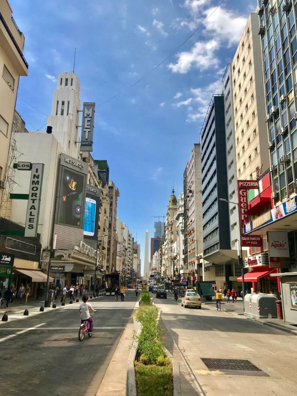 Estilo Y Comodidad En Av Corrientes, Departamento Con Estacionamiento Para Autos ブエノスアイレス エクステリア 写真