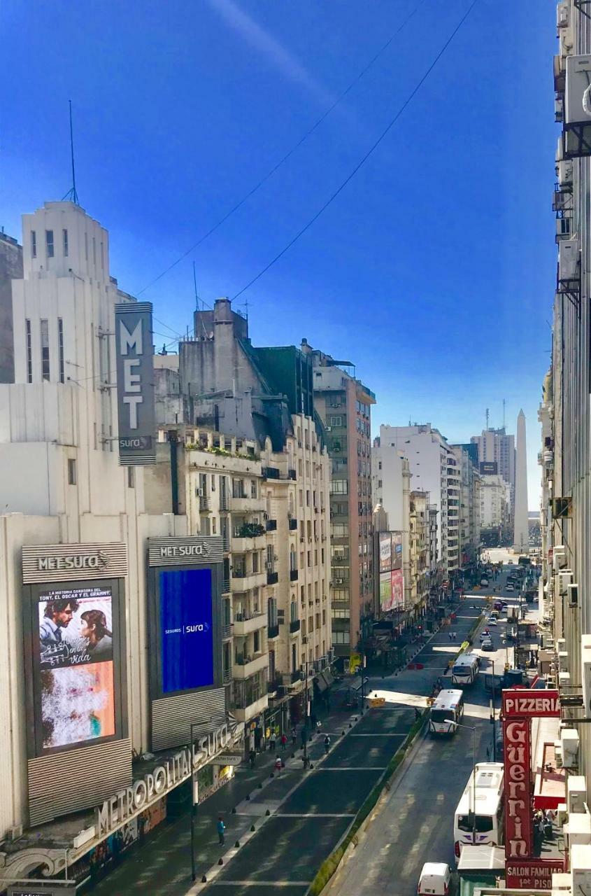 Estilo Y Comodidad En Av Corrientes, Departamento Con Estacionamiento Para Autos ブエノスアイレス エクステリア 写真